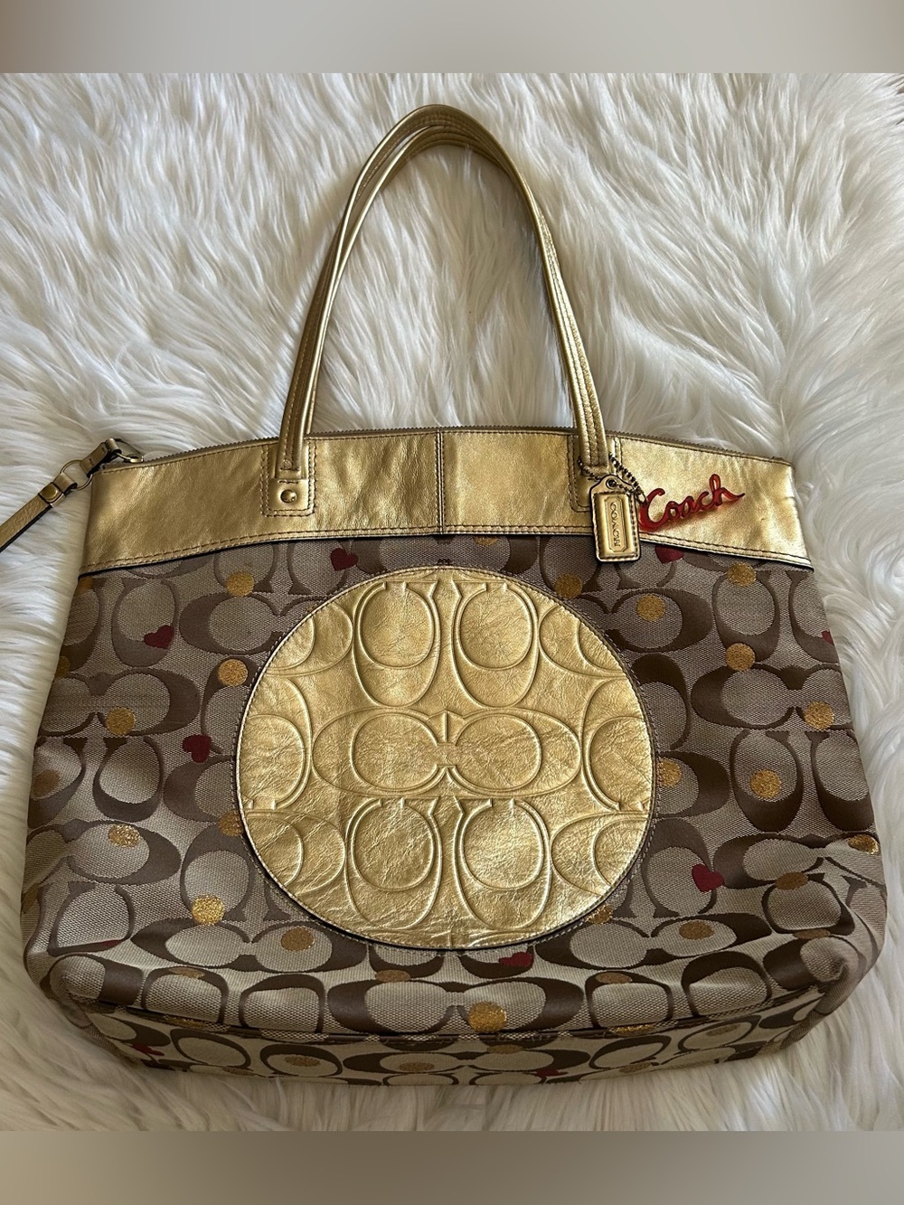 Coach F18870 Laura Secret Admirer Tote